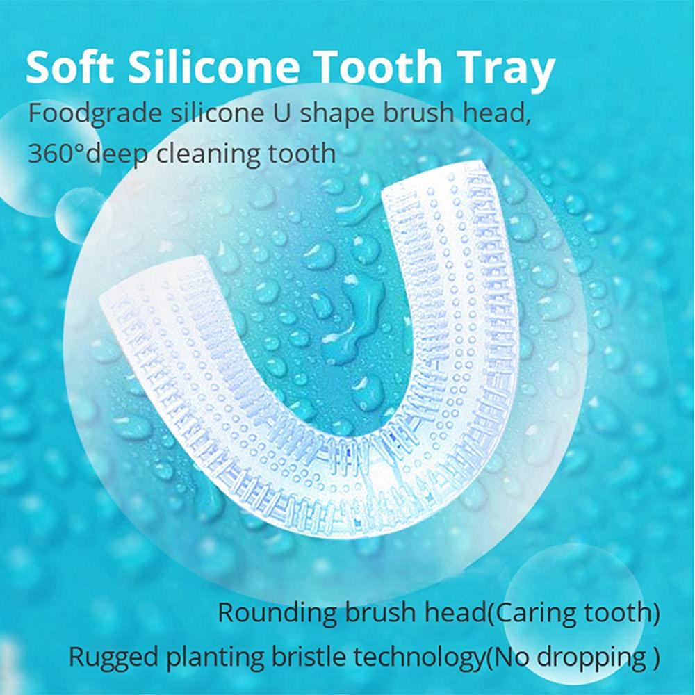 360° Silicone Electric Toothbrush for Adults – Smart Whitening - PulsePlay Tech