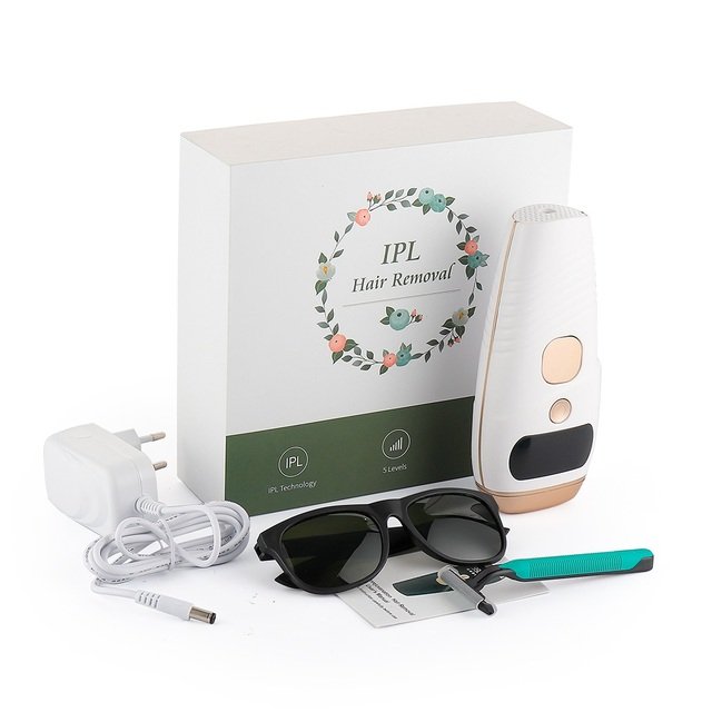 Painless IPL Laser Hair Removal with 999,999 Flashes - PulsePlay Tech