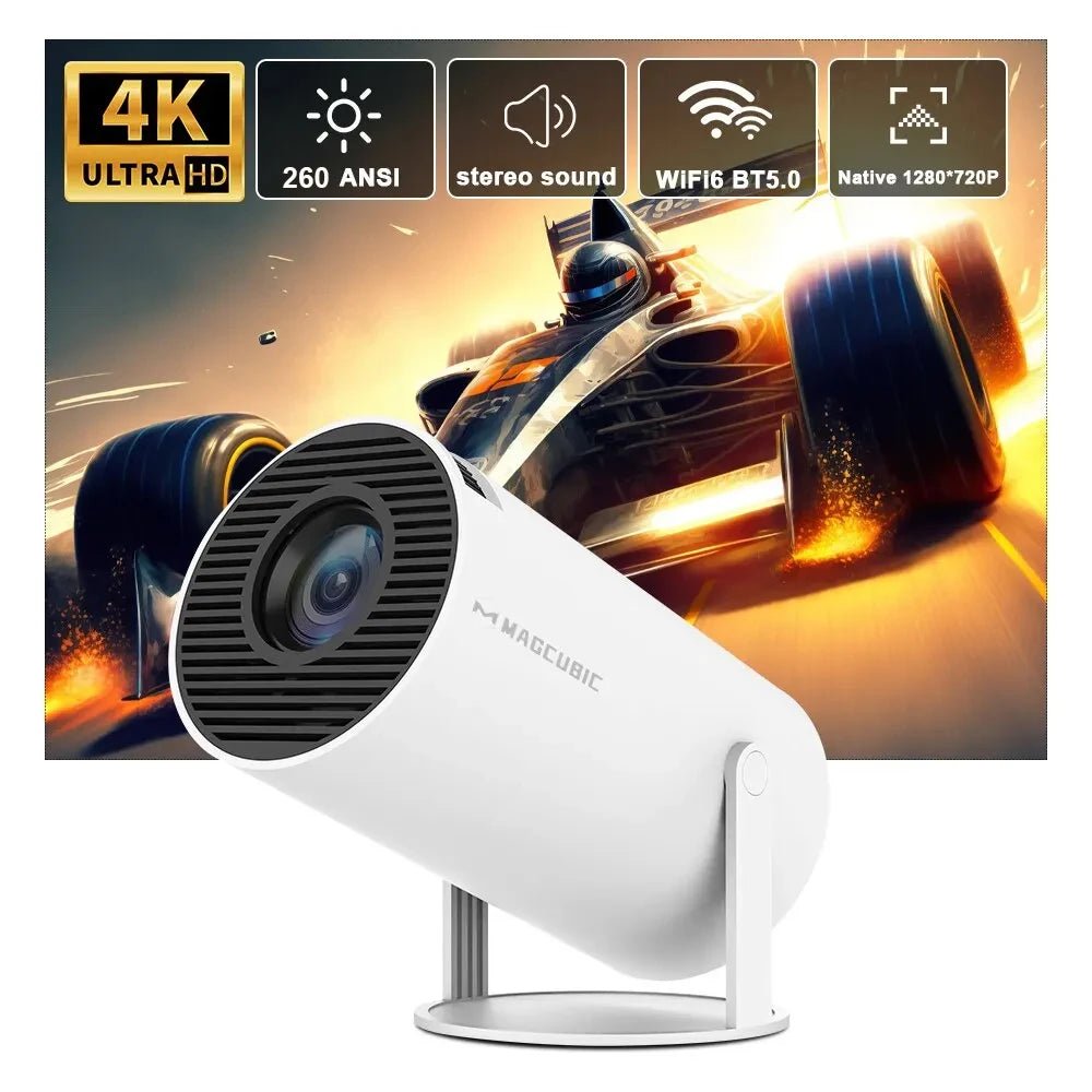 PulseBeam HY300 Pro: 4K Android Projector with Wi - Fi 6 - PulsePlay Tech