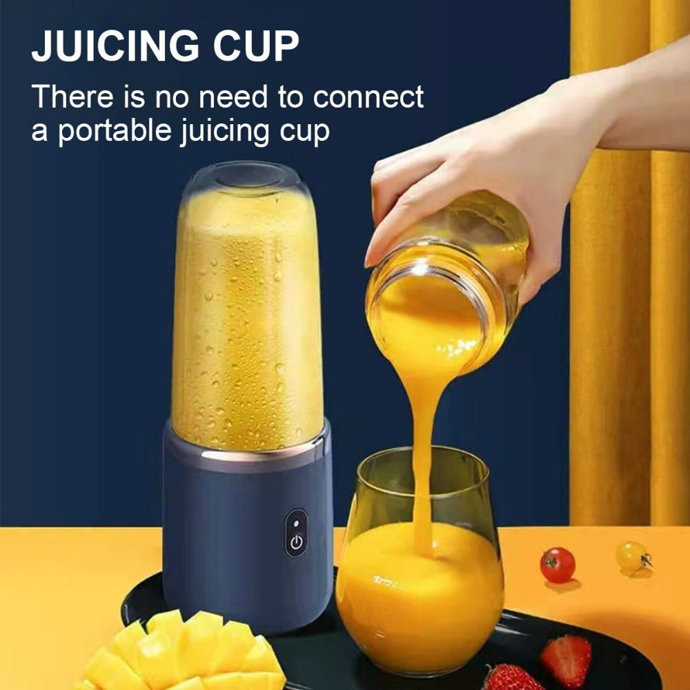 PulseBlend Pro: Twin Gear Portable Juice Blender - PulsePlay Tech