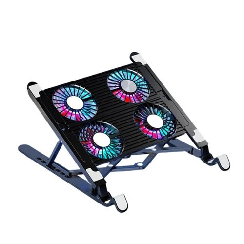 PulseCool Fold: Portable Foldable Laptop Cooler Base Stand - PulsePlay Tech