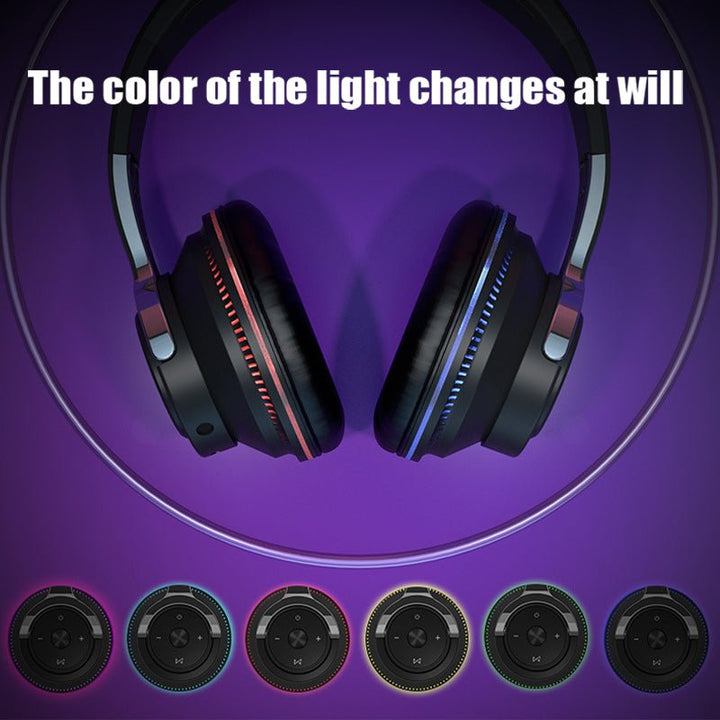 PulseDragon Wireless Light - Changing Bluetooth Gaming Headset - PulsePlay Tech