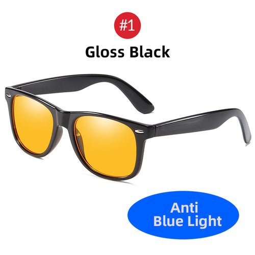 PulseGuard Classic Gaming Blue Light Glasses - PulsePlay Tech