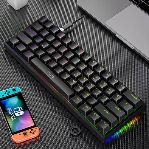 PulseKey K620: Mini RGB Backlit Mechanical Gaming Keyboard - PulsePlay Tech