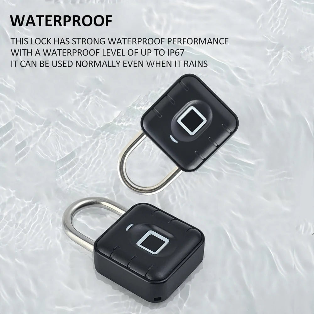 PulseLock Pro: Bluetooth Fingerprint Padlock for Digital Security - PulsePlay Tech