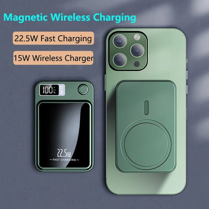 PulseMag: 100,000mAh Magnetic Wireless Power Bank - PulsePlay Tech