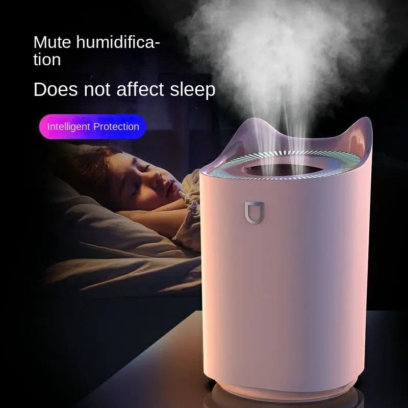 PulseMist Max: 3000ml Dual Jet Ultrasonic Air Humidifier - PulsePlay Tech