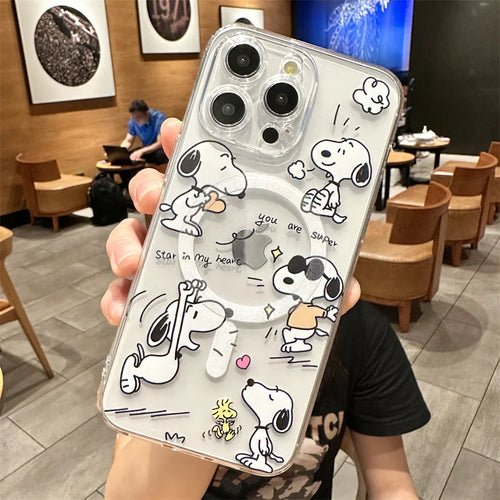 PulsePlay Snoopy MagSafe Case – Cute Cartoon Edition for iPhone - PulsePlay Tech