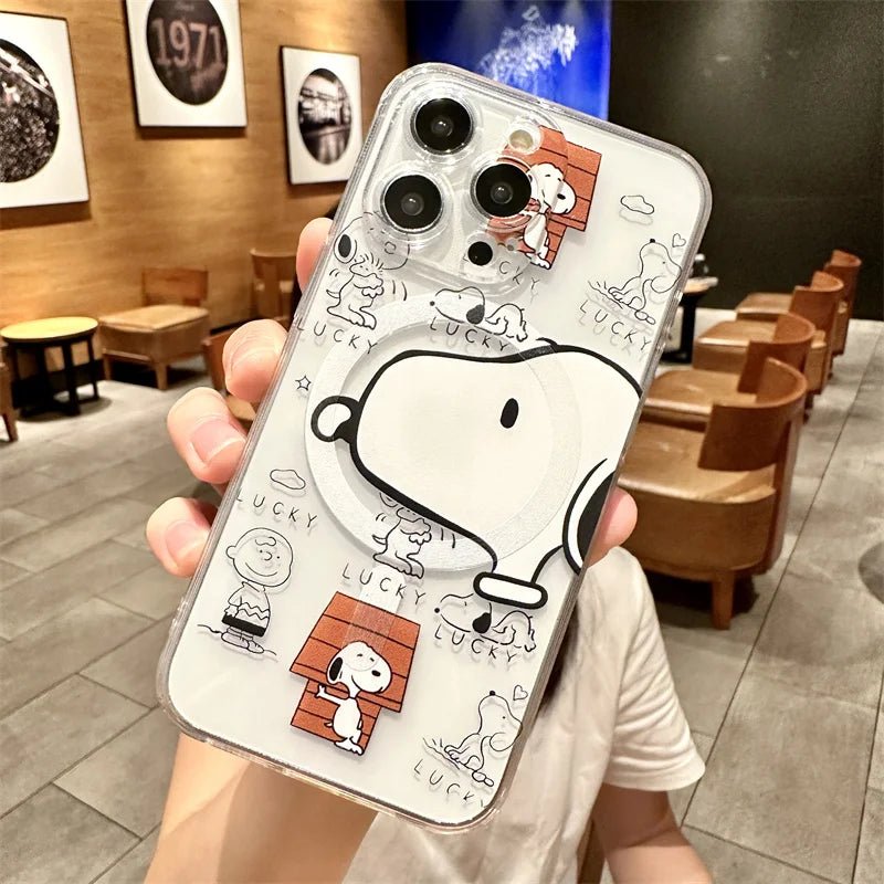 PulsePlay Snoopy MagSafe Case – Cute Cartoon Edition for iPhone - PulsePlay Tech