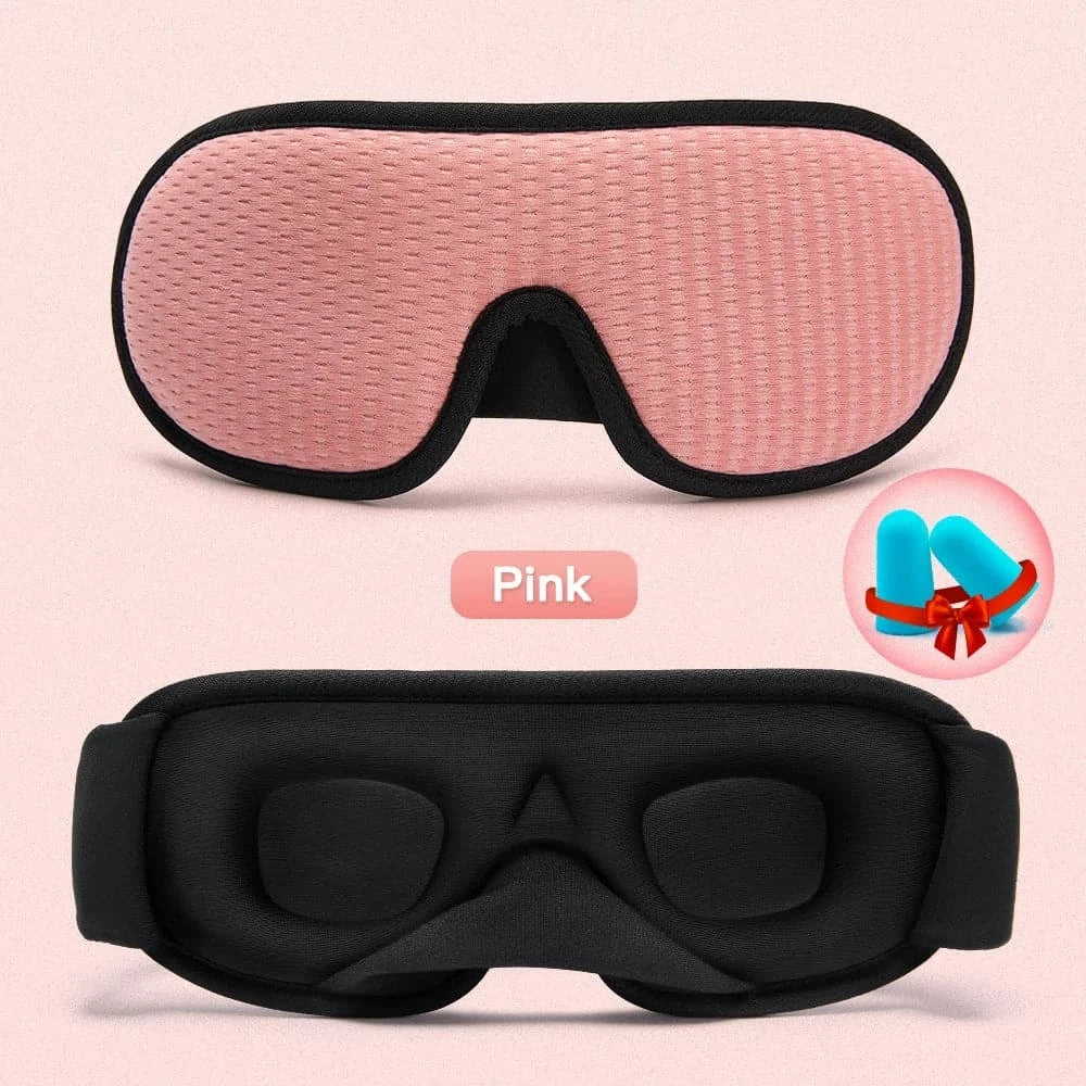 3D Sleep Mask for Restful Sleep - PulsePlay Tech