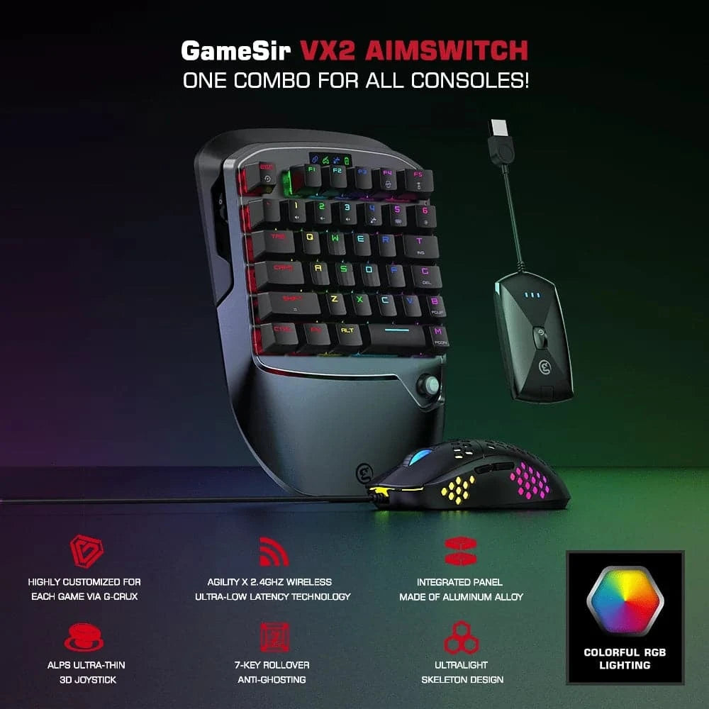 VX2 Keyboard Mouse Set - PulsePlay Tech