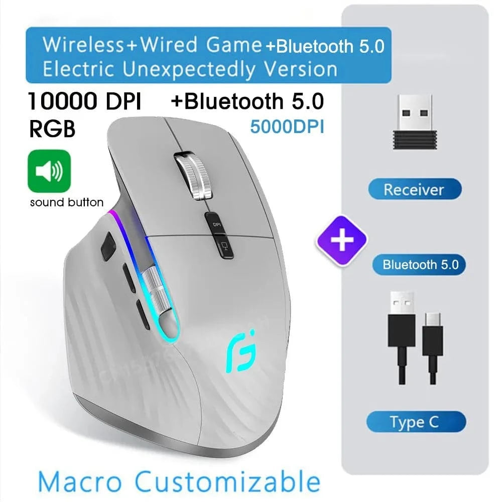 Rechargeable Bluetooth Mouse - PulsePlay Tech