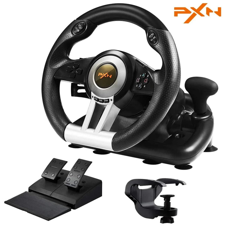 Smart Universal Gaming Steering Wheel - PulsePlay Tech